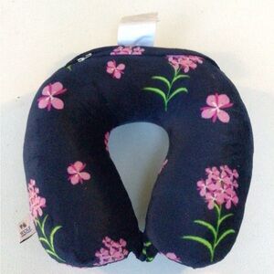 Wolf Essentials Pink Floral Travel Neck Pillow